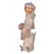 Edge Collections - Brown - Harvest Bird Stack Figurine Decoration - 2 Pieces